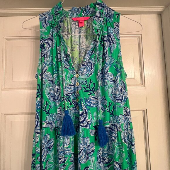 Lilly Pulitzer Malone Maxi dress Size Medium - Picture 2 of 6